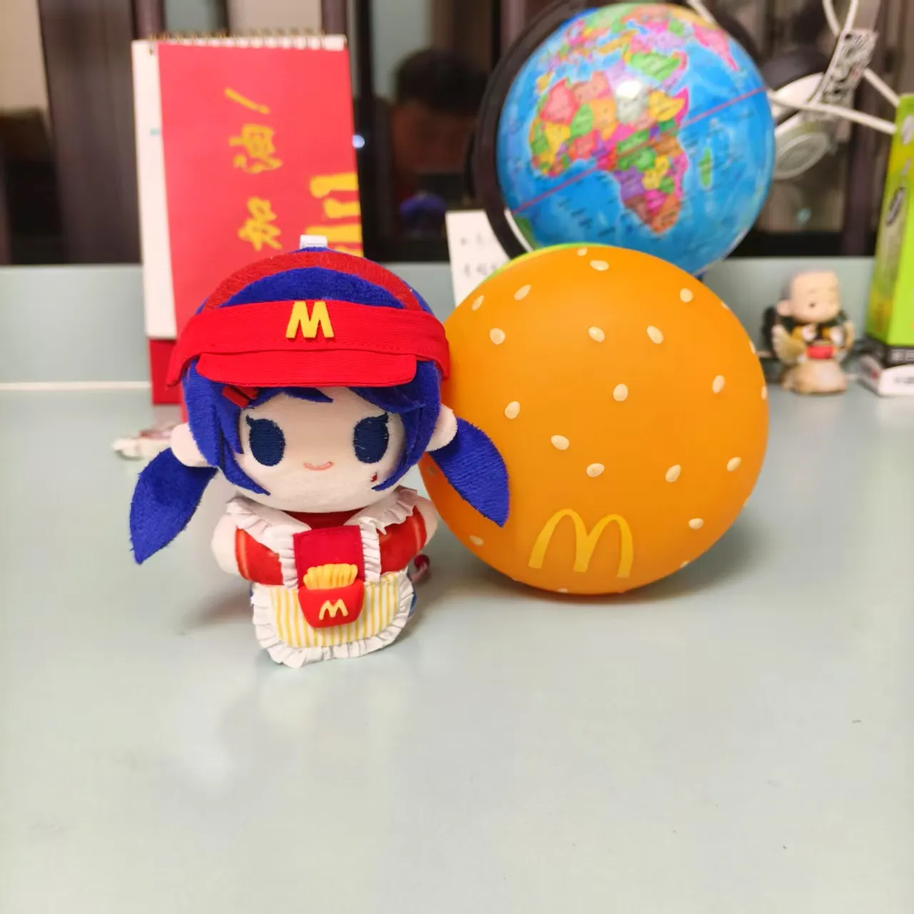 二次元动漫玩偶米塔周边棉花娃娃10cm米拉努努印花海星体毛绒挂件