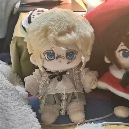 原创画家属性20cm棉花娃娃女黄金律毛绒玩偶手工换装二次元