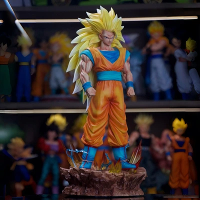 无限超三悟空2.0手办GK超级赛亚人ZW厂潮玩动漫手办模型摆件