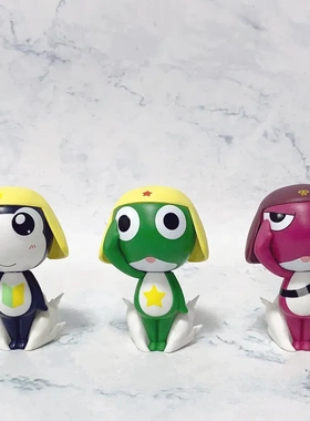 KERORO青蛙军曹Tamama二等兵Giroro伍长兵长曹长机器人外星人公仔