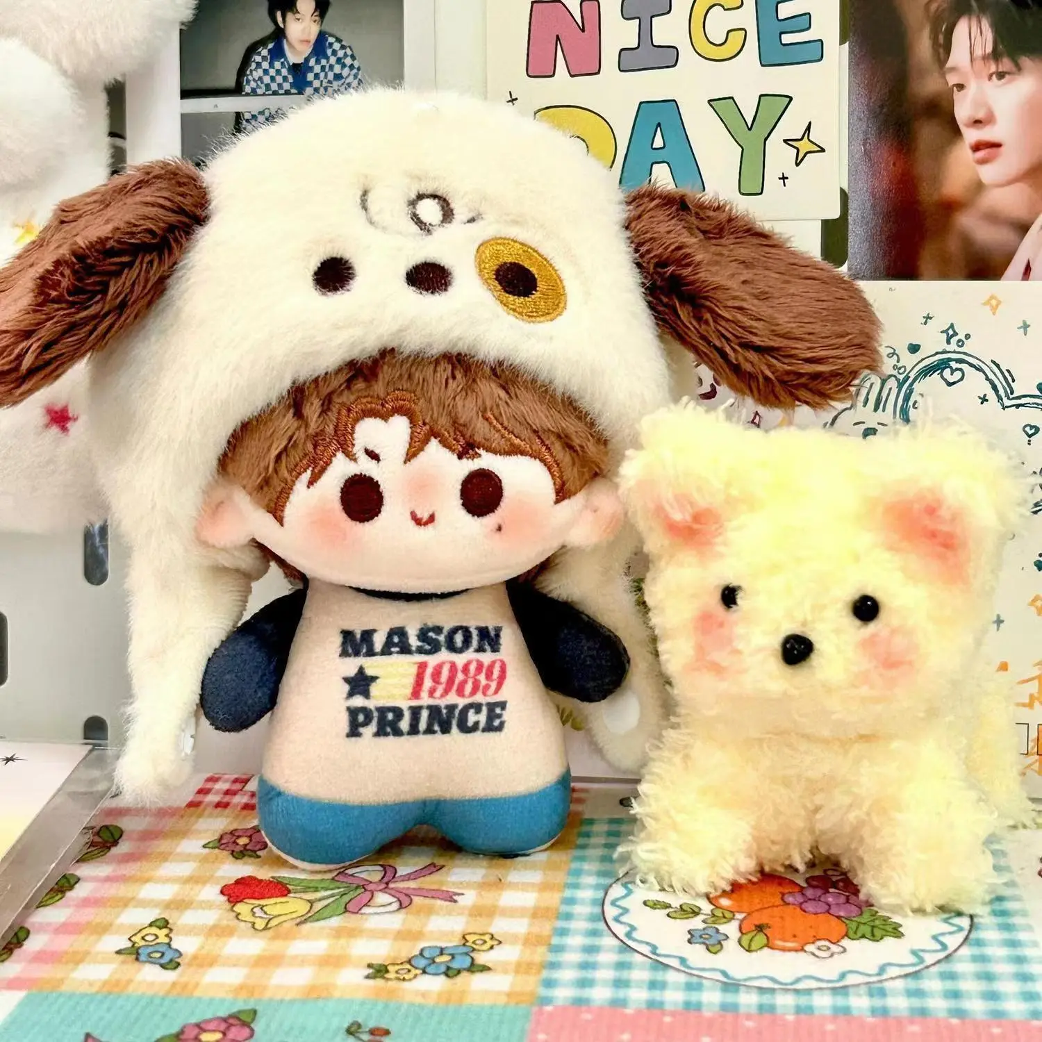 原创正版魏大勋属性10cm魏醺醺棉花娃娃明星同人周边毛绒玩偶礼物