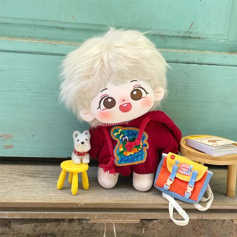 张极新款毛绒长发棉花娃娃甜豆几明星玩偶公仔节日礼品现货