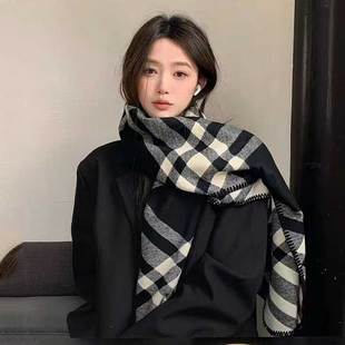 生日礼物Concise Kite围巾女羊毛新款围脖高级感送女朋友