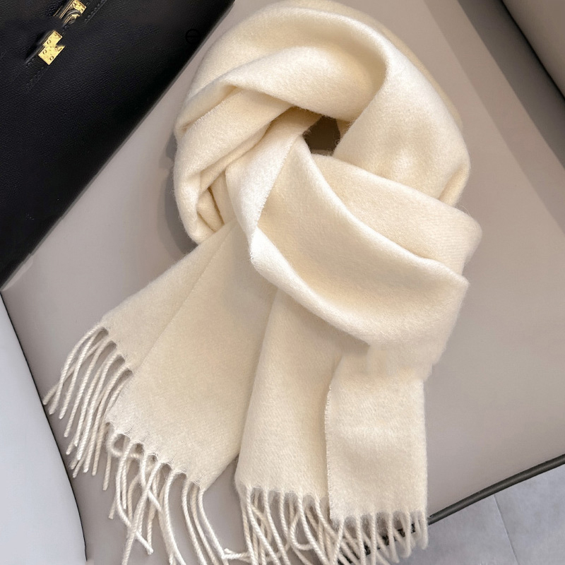 礼盒装围巾100%纯羊毛女冬季保暖