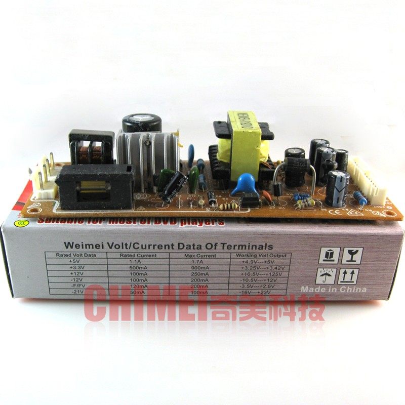 【】通用DVD电源板 WEIMEI-819 电路板 线路板 零配件