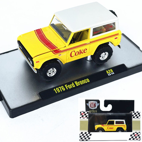 1:64M2车模1976福特Bronco仿真合金汽车模型收藏摆件