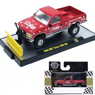 1:64M2车模1998道朗格Sierra1500皮卡仿真合金汽车模型收藏