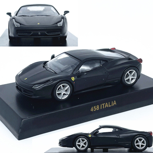 1:64法拉利458ITALIA合金汽车模型仿真静态车载摆件KYOSHO京商