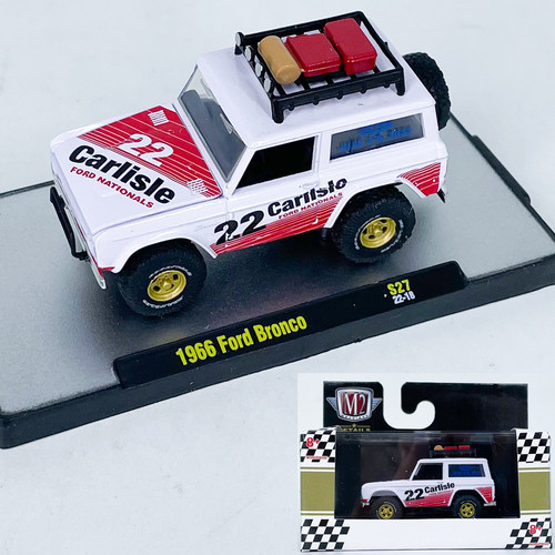 1:64M2车模1966福特Bronco仿真合金汽车模型收藏摆件