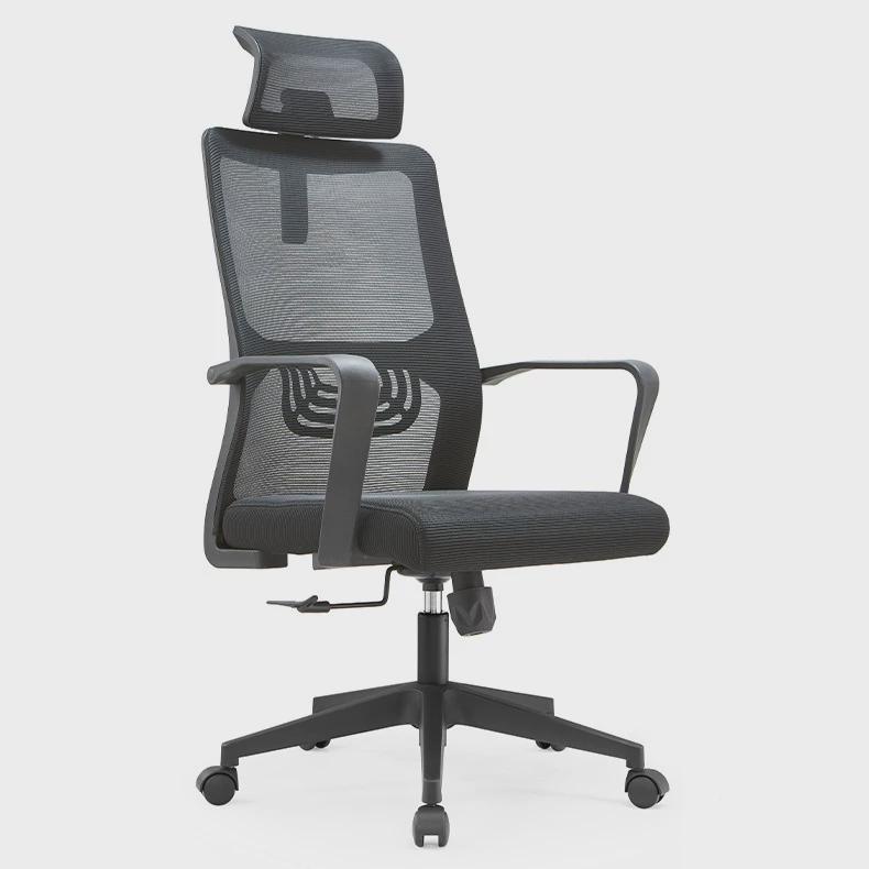 人体工学办公椅子久n坐升降职员椅网面透气旋转舒适简约办公电脑
