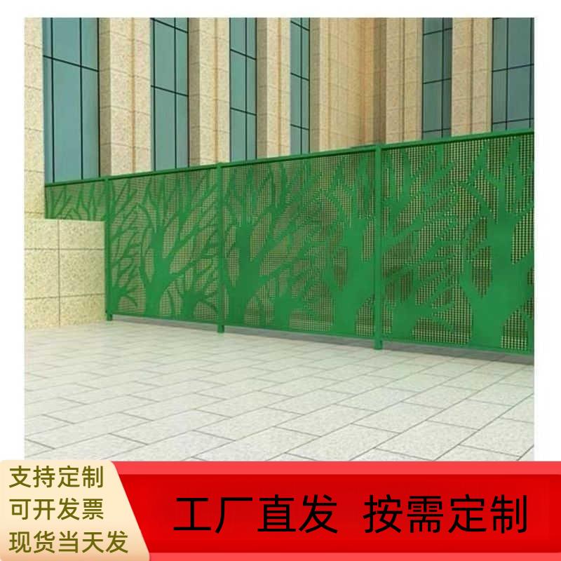 冲孔围挡防风施工围栏图片