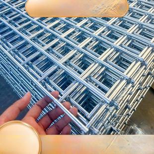 镀锌铁丝网片围栏小孔加粗养殖网狗笼底网建筑钢筋长孔网格网钢丝