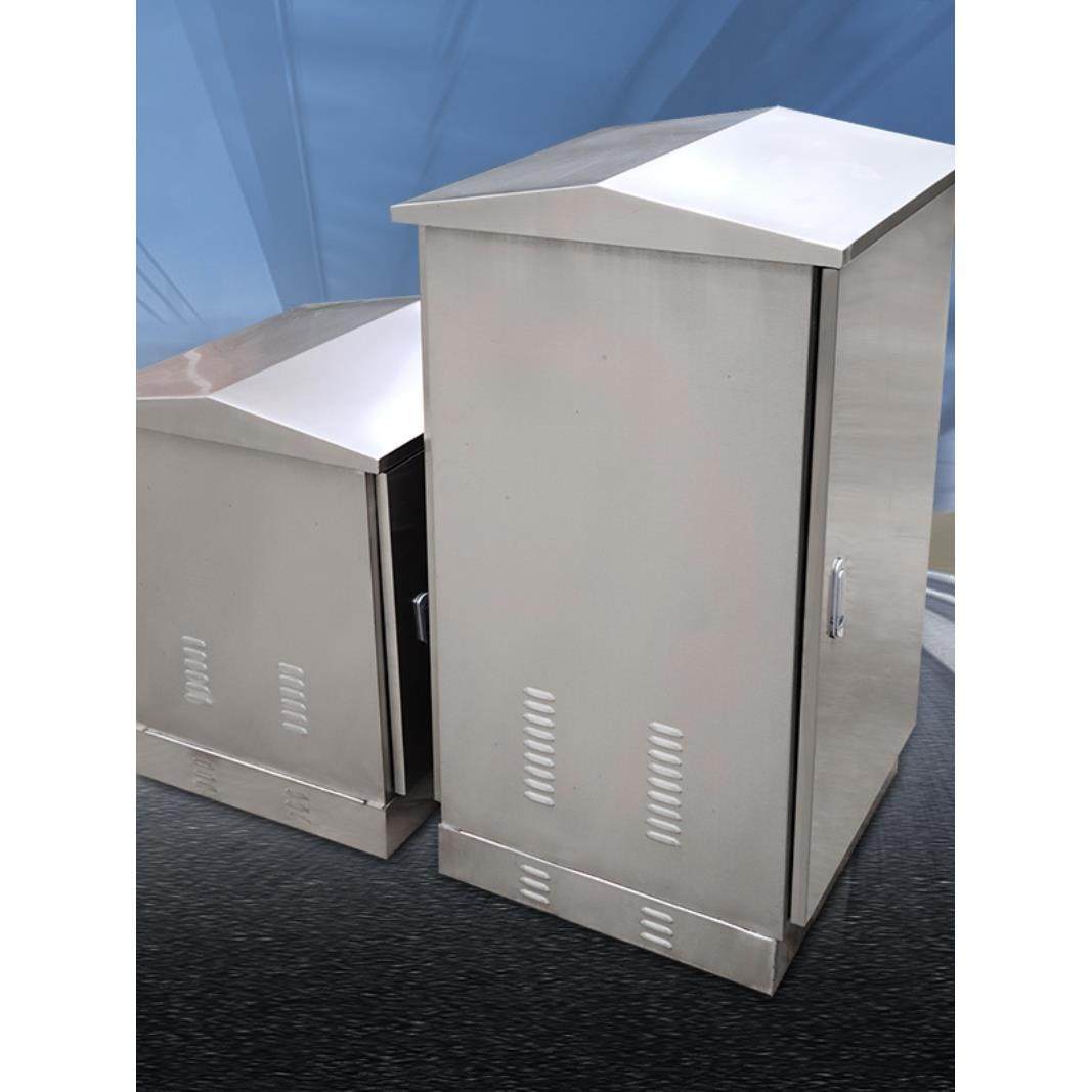 不锈钢户外机柜家用网络机箱防水配电箱监控箱机柜配电箱网络箱