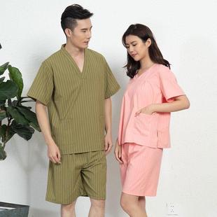 加肥浴服男浴服 高端弹力米通条汗蒸服足疗洗浴按摩浴衣桑拿服大码