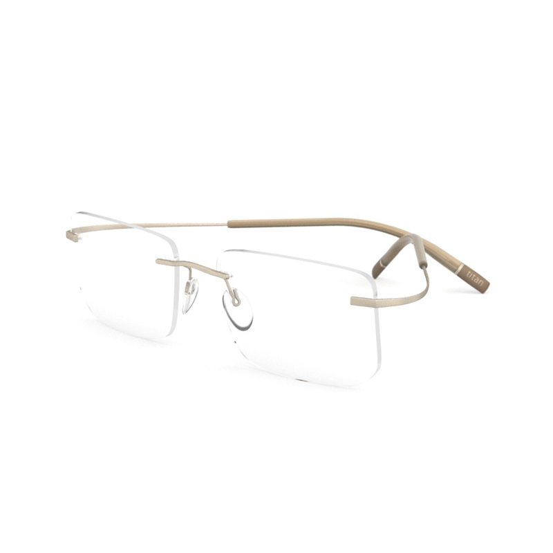 Silhouette/诗乐眼镜框男女商务无框近视眼镜架可配蔡司礼物 5541