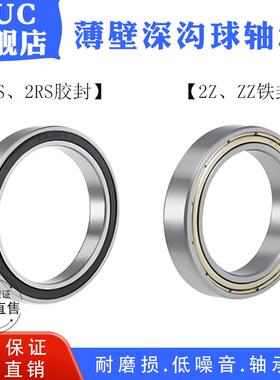 AUC深沟球轴承6852-2RS/ZZ 61852RS/ZZ 内径260外径320高度28mm