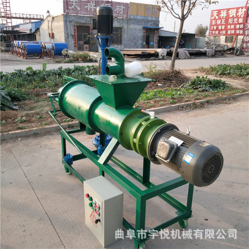 螺旋斜筛畜禽粪便干湿分离机