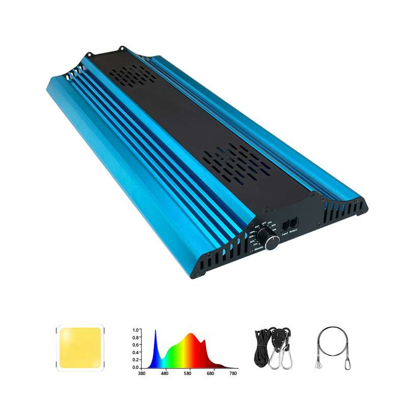 240W私模量子板植物灯lm301h全光谱补光灯防水面板led植物生长灯