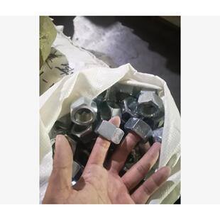 美制细牙六角螺母 2级蓝白锌 1-14 ANSIB18.2.2 六角螺母