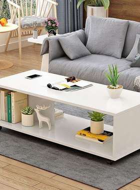 YX茶几边几可移动简易小桌子小茶几白色现代几桌茶几小户型