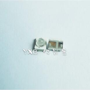 3528球头红光红色晶元14mil红灯2835聚光灯珠0.2W透镜30度贴片LED