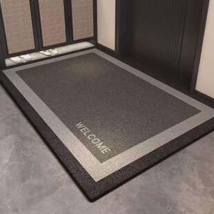 高端简约进门地垫耐脏除尘入户门垫高档加厚玄关脚垫防滑门口垫子