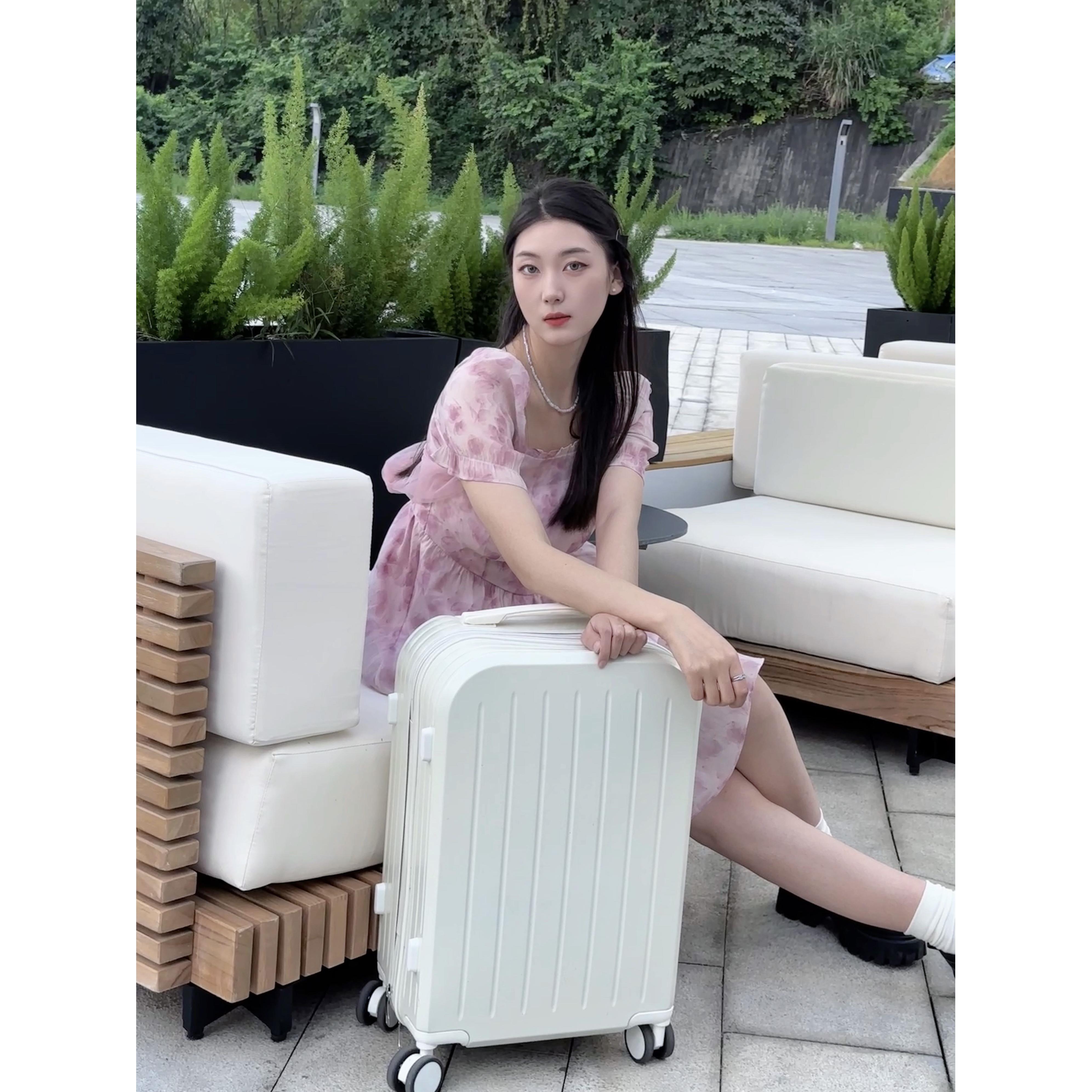 行李箱女2023新款韩版旅行箱拉杆箱20寸小型登机箱男万向轮密码箱