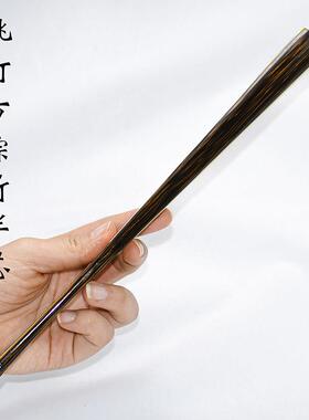 7-95寸18方老棕竹扇子全棕竹扇黑中国风男女古风文玩折扇定制苏工