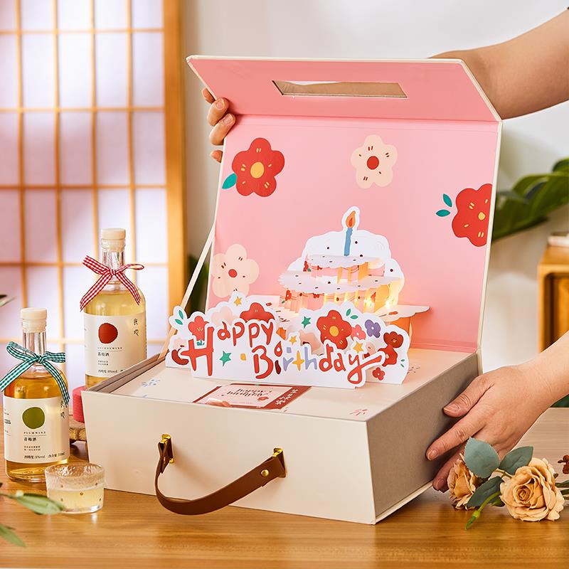 食吔生日礼物山茶花音乐礼盒生日女生送男女友闺蜜实用仪式感