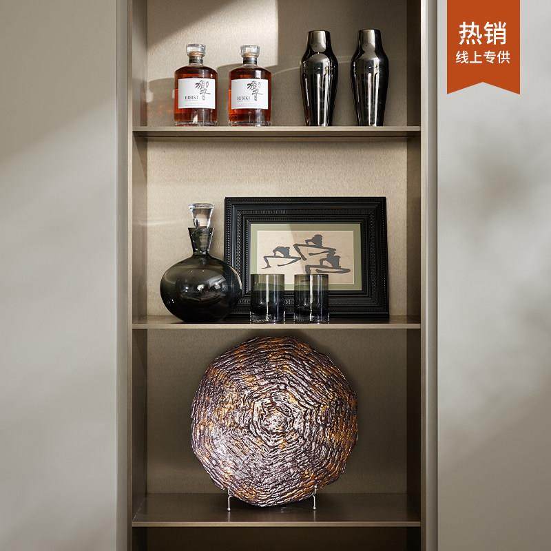 邸高家居意式轻奢高端装修设计工作会议室背景柜电视柜装饰品摆件,家居饰品,装饰摆件,淘宝优惠券,粉丝福利购,淘宝优惠卷