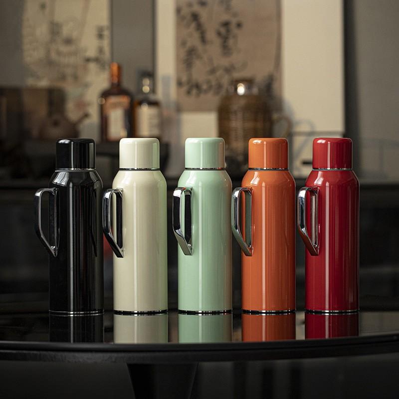 316不锈钢老白茶焖茶壶保温壶家用温显高档车载温度计便携泡茶杯