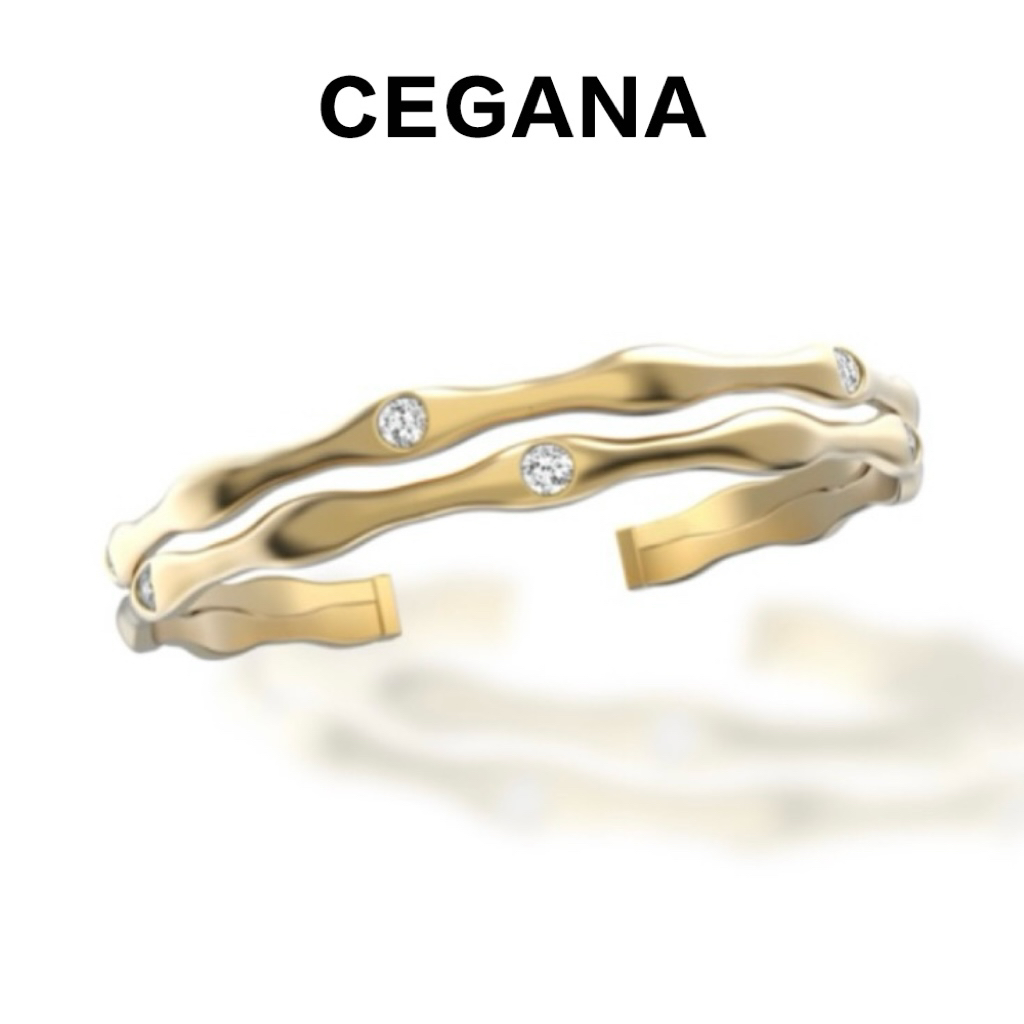 CEGANA原创女合金手镯百搭