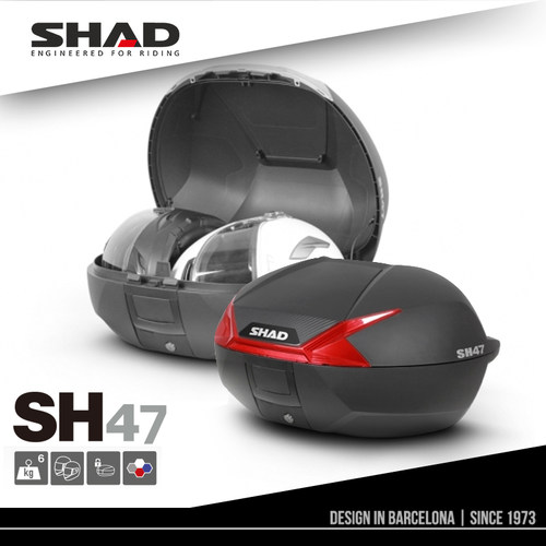 SHAD夏德摩托车尾箱防水快拆反光适用本田 NSS350特大置物箱SH47