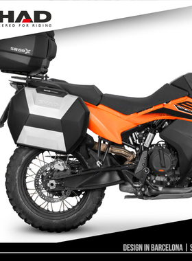 SHAD夏德KTM390 790 1290 摩托车边架尾架进口边箱尾箱后备箱护杠