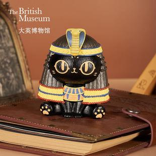 大英博物馆安德森猫和她的朋友们埃及法老猫小夜灯摆件儿童礼物