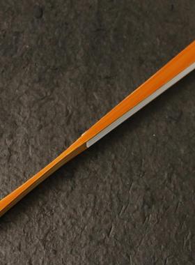 安吉名家王伟本工纯手工精工镜面打磨十年玉竹老料文人折扇竹扇子