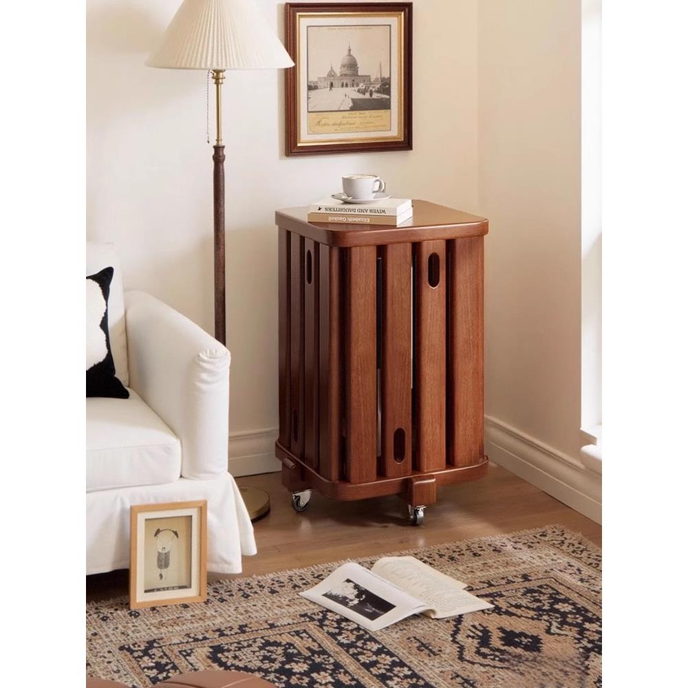 实木组合凳子家用可叠放可拆分四把高椅子现代简约方形备用叠叠乐