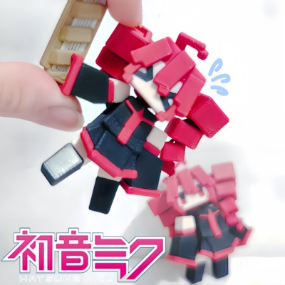 重音teto手办初音未来手办摆件