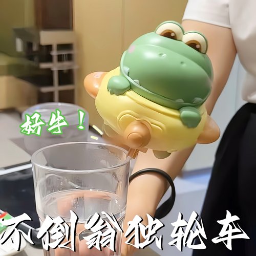 不倒翁独轮车平衡车走钢丝