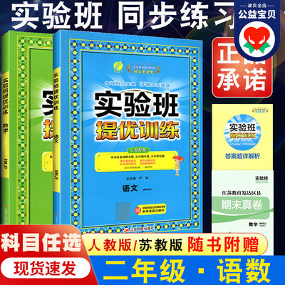 2024春实验班提优训练二年级下册