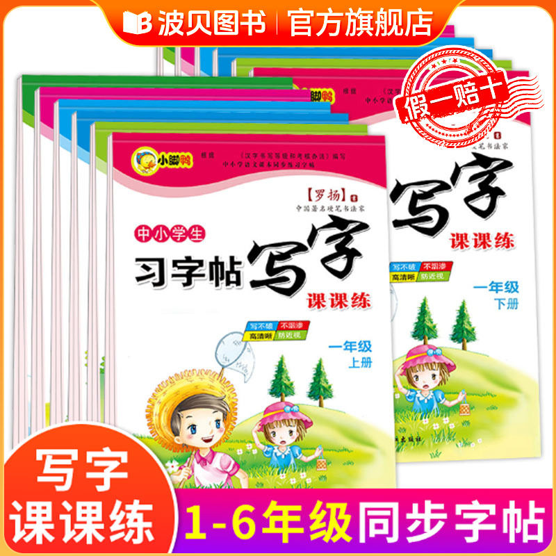 2025年新版小学同步练字帖一小学教辅