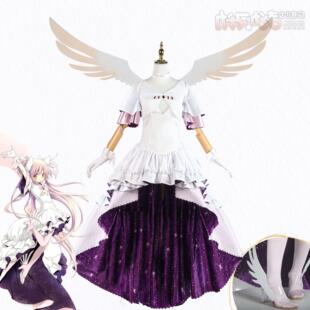 魔法少女小圆神装cosplay服装小圆鹿目圆香神装COS动漫服装女