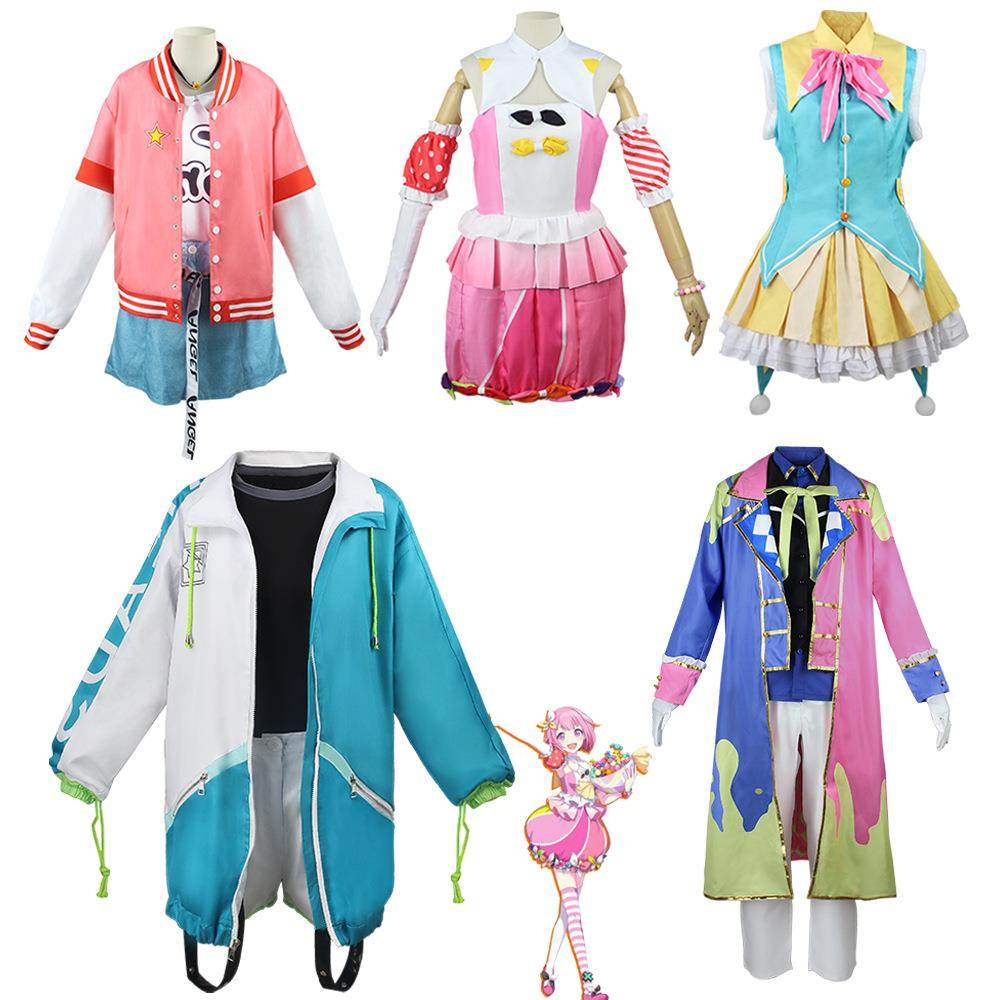 世界计划彩色舞台cos服神代类白石杏凤笑梦草薙宁宁小豆泽心羽