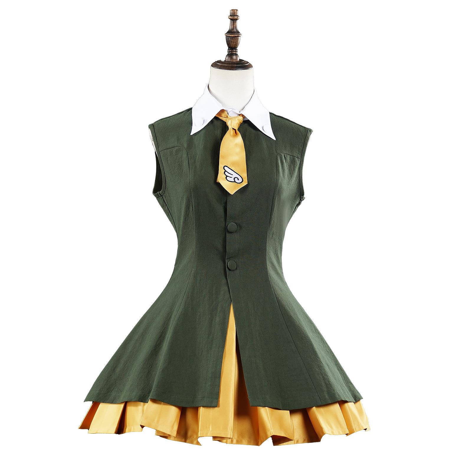 魔卡少女樱香港之旅cos服小樱jk制服学院风连衣裙动漫角色演出服