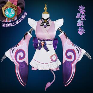 土拨鼠原神cos服梦见月瑞希cosplay服装二次元游戏动漫服女仆装