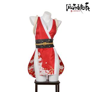 真人快打不知火舞cos服 拳王拳皇迦南联动cosplay服二次元动漫服