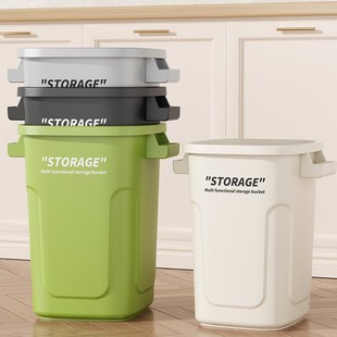 速发垃商桶圾用大号高带盖大容量厨房客厅家用卫025新款 轻奢高档2