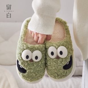 棉鞋 速发冬季 可爱羊羔毛加0防鞋 2厚2新款 居家保暖拖滑月子 棉拖鞋