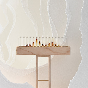 现货速发空间方式隐山香器创意山形香插家居香薰盒香炉摆件檀香炉