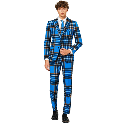 OPPOSUITS印花西服套装男
